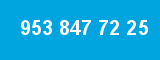 953 847 72 25 953 847 72 25